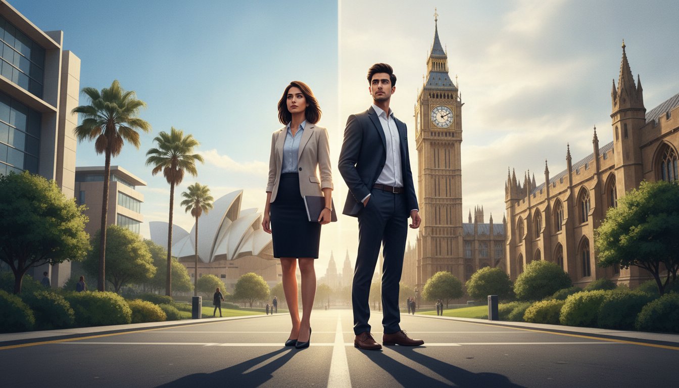 Study in Australia vs UK for Pakistani Students (2026)
