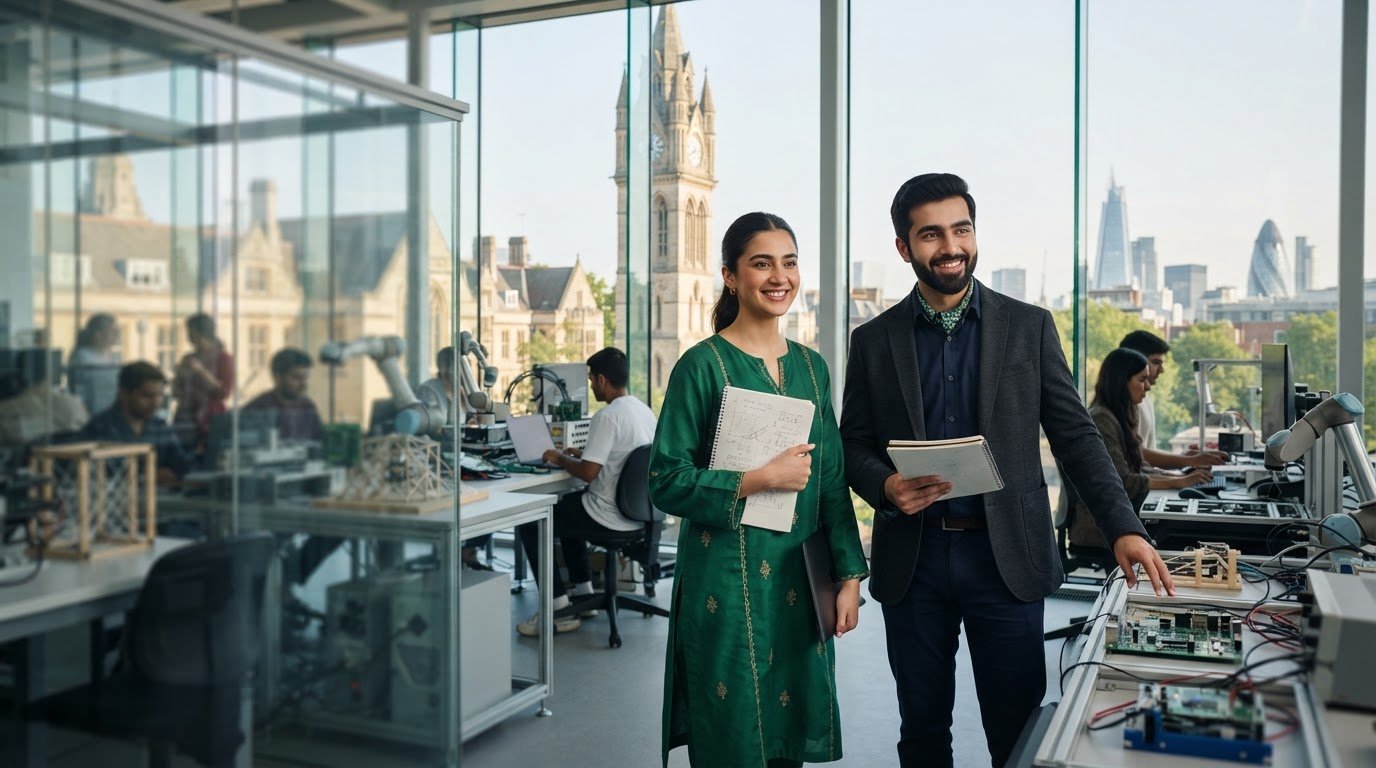Study Engineering in the UK from Pakistan: Courses and Costs